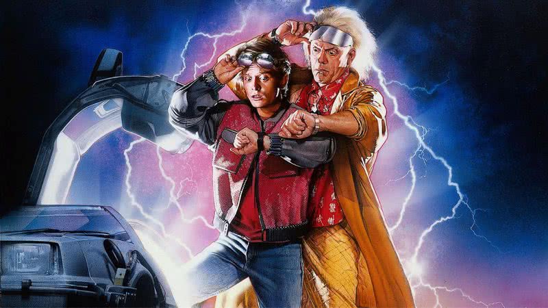 Pôster de "De Volta Para o Futuro" (1985) - Divulgação/Universal Studios