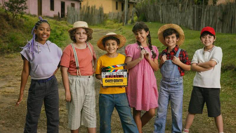 Elenco infantil de "Chico Bento e a Goiabeira Maraviósa" - Fábio Braga