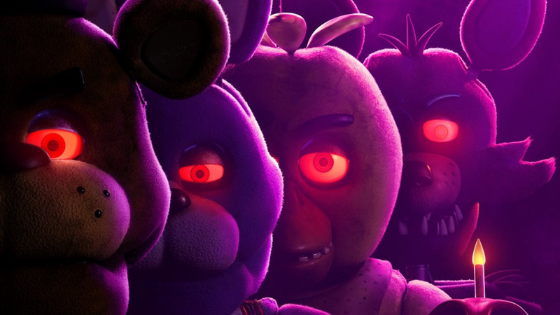 Cartaz do live-action de "Five Night Ate Freddy's" - Divulgação/Universal Pictures