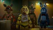 Personagens de 'Five Nights At Freddy's' (2023) - Divulgação/ Bluemhouse