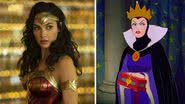 Gal Gadot como Diana e Rainha Má em 'Branca de Neve e os Sete Anões' - Divulgação/ Warner Bros. Pictures/ Walt Disney Productions