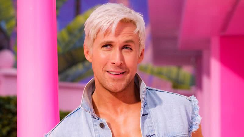 Ryan Gosling como Ken em imagem promocional de 'Barbie' - Divulgação/ Warner Bros. Pictures