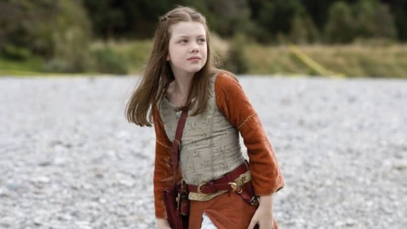 Georgie Henley como Lúcia em 'As Crônicas de Nárnia: Príncipe Caspian' (2010) - Divulgação/The Walt Disney Pictures