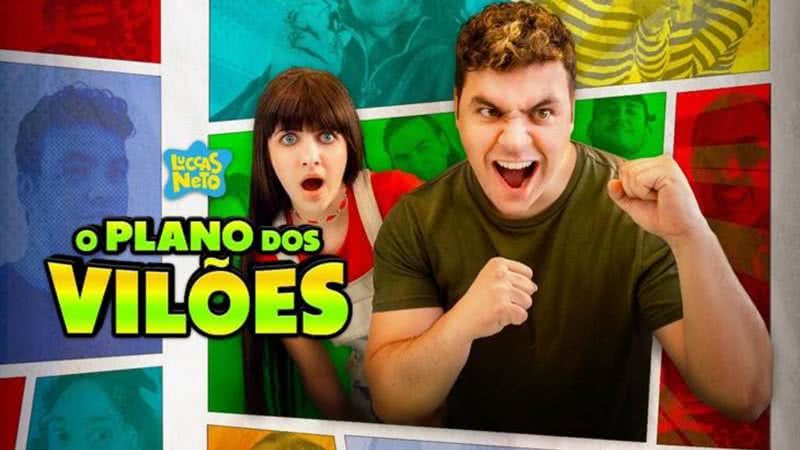 Imagem promocional do filme “O Plano dos Vilões” - Divulgação/ Luccas Neto Studios/ Sofá Digital