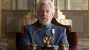 Presidente Snow (Donald Sutherland) na franquia de Jogos Vorazes - Reprodução/Lionsgate