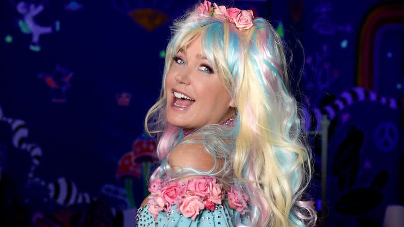 Xuxa para o filme 'Uma Fada Veio Me Visitar' - Blad Meneghel