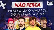 T3ddy, Jean Luca, Júlio Cocielo e VItu2K em divulgação para o "Showmatch do Miranha" - Divulgação/ PUBG MOBILE