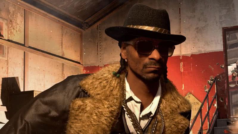 Skin do rapper Snopp Dogg - Divulgação/ Twitter/ CallofDutyBR