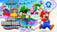 Imagem promocional de 'Super Mario Bros. Wonder' - Divulgação/Nintendo