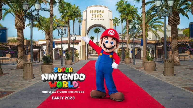 Imagem promocional da Super Nintendo World - Divulgação: Universal Studios Hollywood