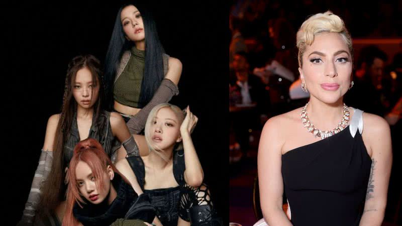 BLACKPINK e Lady Gaga - Divulgação/ JYP Entertainment/ BLACKPINK