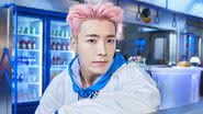 Imagem promocional de Donghae para o SMTOWN 2022 : SMCU EXPRESS - Divulgação/SM Entertainment