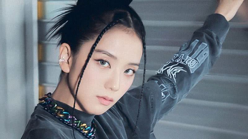 Jisoo em Teaser Poster de ‘Shut Down' - Reprodução/ YG Entertainment