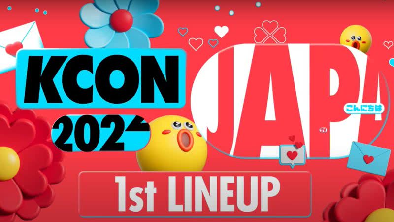 Imagem promocional da KCON 2022 Japão - Reprodução/Youtube/KCON Official