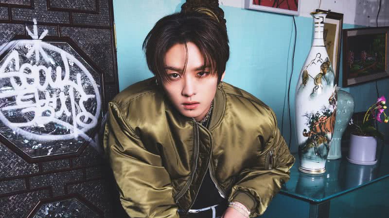 Lee Know, membro do Stray Kids em concept photo para o full album "★★★★★ (5-STAR)" - Divulgação/JYP Entertainment