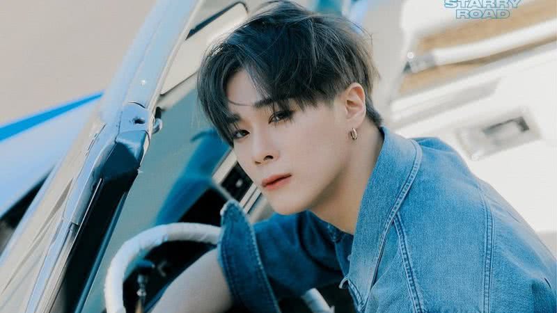 Concept photo de Moonbin para o terceiro full-album do ASTRO, o "Drive to the Starry Road" - Divulgação/Fantagio Entertainment