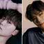 Seungkwan, do SEVENTEEN, á esq.; e Moonbin, do ASTRO, à dir.