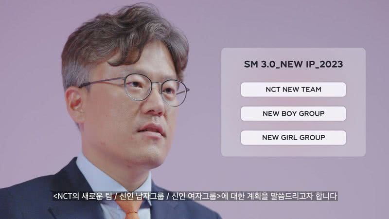CEO da SM Entertainment Jang Cheol Hyuk - Reprodução/Youtube/SMTOWN