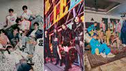 Imagens promocionais do Stray Kids, MAMAMOO e NCT 127 - Divulgação/JYP Entertainment/RBW Entertainment/SM Entertainment