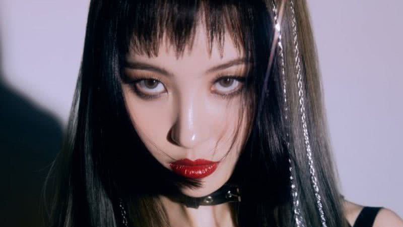 Capa do single “Oh Sorry Ya” - Divulgação/ Twiiter/ official_sunmi/ Spotify