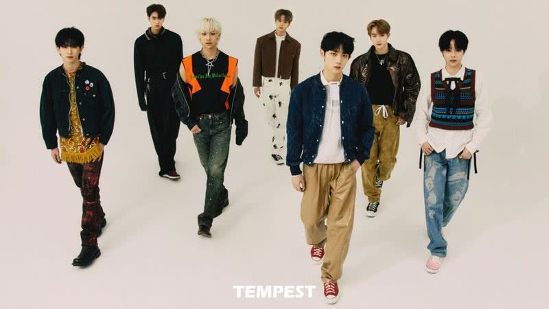 Integrantes do TEMPEST - Divulgação/Yuehua Entertainment