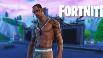 Skin do Travis Scott no Fortnite - Divulgação