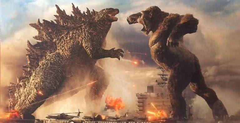 Primeira imagem promocional do filme Godzilla Vs. Kong - Divulgação/Legendary