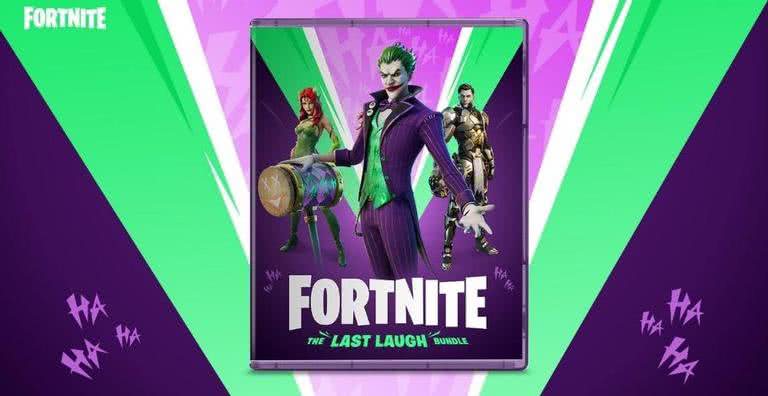 Imagem promocional das novas skins do pacote A Última Risada - Divulgação/Epic Games