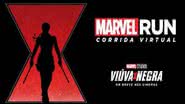 Divulgação da corrida virtual - Divulgação/Marvel