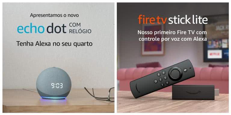 Conheça os novos lançamentos da Amazon - Reprodução/Amazon