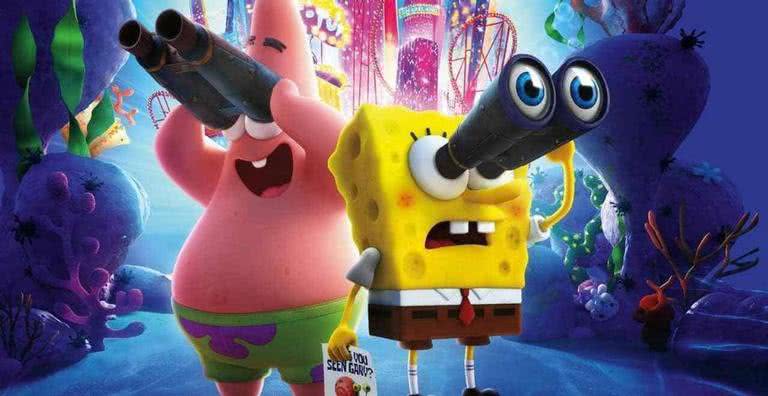 Imagem promocional do filme Bob Esponja: O Incrível Resgate (2020) - Divulgação/Netflix