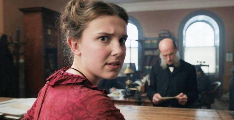 Millie Bobby Brown para o filme Enola Holmes (2020) - Divulgação/Netflix