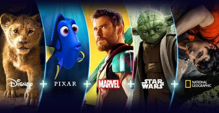 Imagem promocional do Disney+ - Divulgação/Disney+