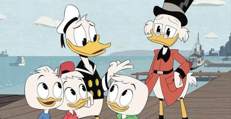 Cena da série de animação Ducktales - Divulgação/Disney