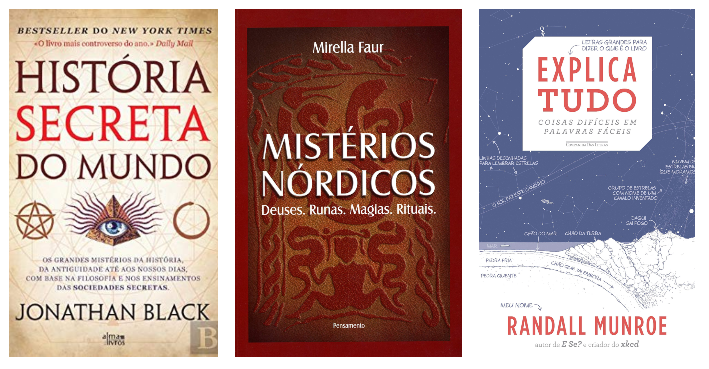 7 livros para quem ama curiosidades e mistérios - Reprodução/Amazon