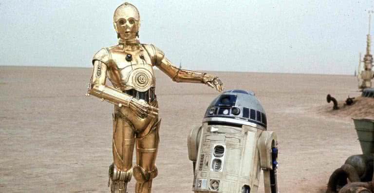 Personagens R2-D2 e C-3PO, da saga Star Wars - Divulgação/LucasFilm