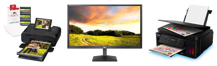 15 itens entre monitores e impressoras cheias de funções para seu dia a dia - Reprodução/Amazon
