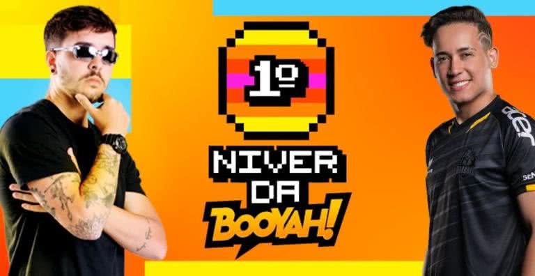 Imagem promocional do aniversário de 1 ano da BOOYAH! - Divulgação/Garena