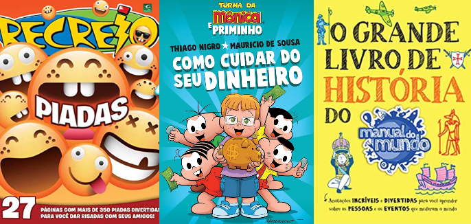 Lançamentos em livros infanto-juvenis - Reprodução/Amazon