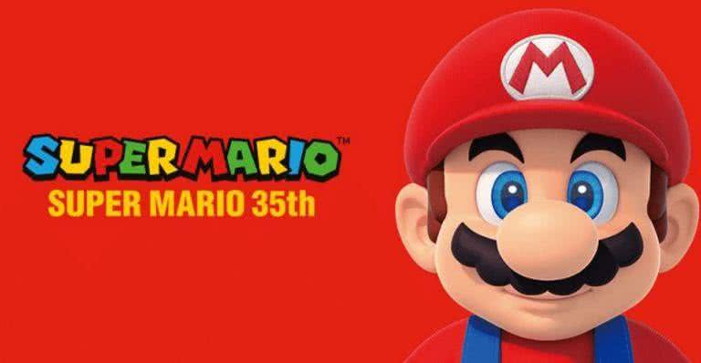 Imagem promocional do aniversário de 35 anos do Super Mario - Divulgação/Nintendo