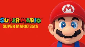 Imagem promocional do aniversário de 35 anos do Super Mario - Divulgação/Nintendo