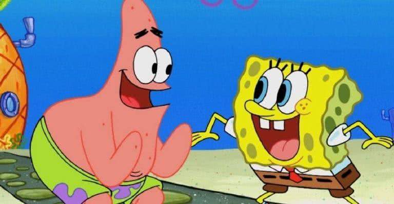 Cena de Patrick Estrela na animação Bob Esponja - Divulgação/Nickelodeon