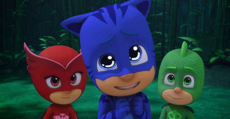 Cena da animação PJ Masks - Heróis de Pijama - Divulgação/Disney Junior