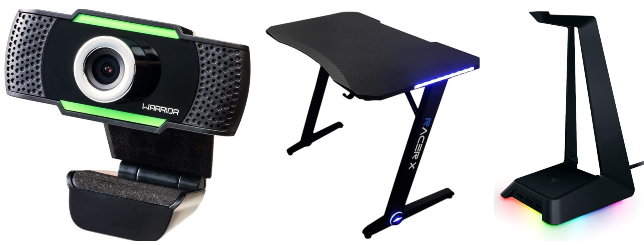 Mesas, headsets, mouses, teclados e mais: 15 acessórios gamers incríveis para você garantir - Reprodução/Amazon