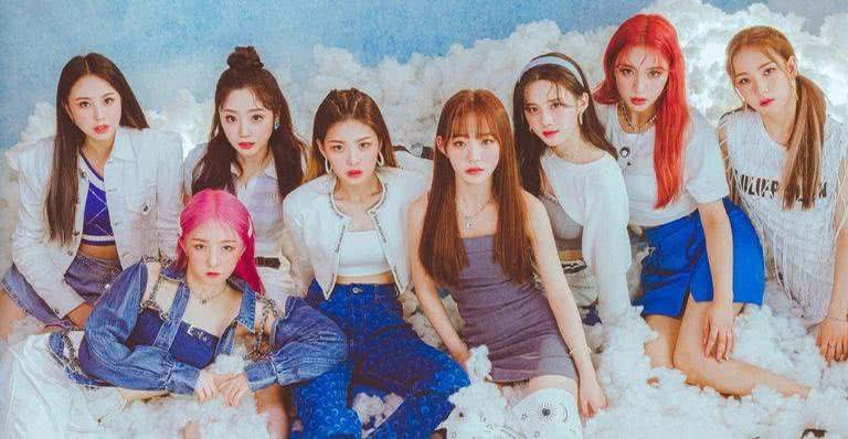 Integrantes do LIGHTSUM para a divulgação de Vanilla - Divulgação/Cube Entertainment