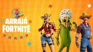 Imagem promocional do Arraiá Fortnite - Divulgação/Epic Games