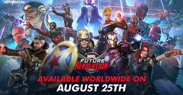 Imagem promocional de MARVEL Future Revolution - Divulgação/Netmarble