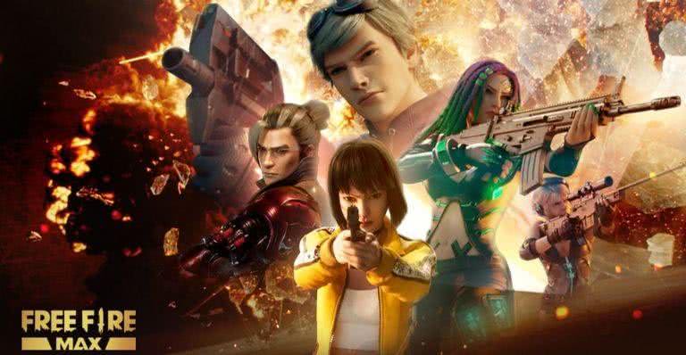 Imagem promocional de Free Fire MAX - Divulgação/Garena