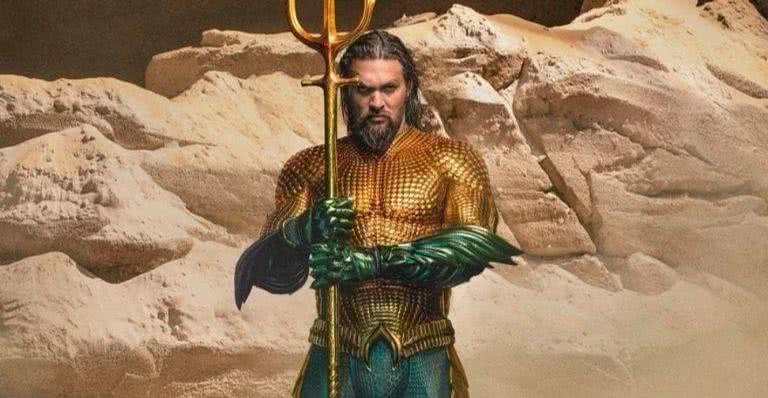 'Aquaman 2': Jason Momoa mostra novo uniforme para sequência do longa - Divulgação