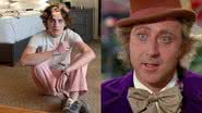 Timothée Chalamet mostra primeira foto como Willy Wonka - Reprodução